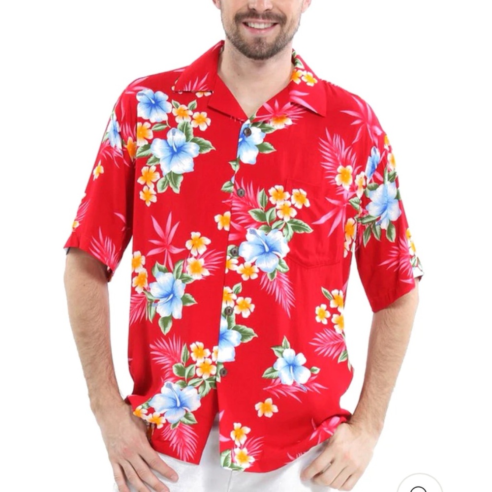 Hawaii Hangover Aloha Shirt Size Large